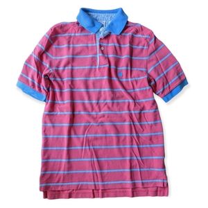 Brooks Brothers 1818 Mens Size Small Performance Polo Shirt Slim Fit Stripe Cott